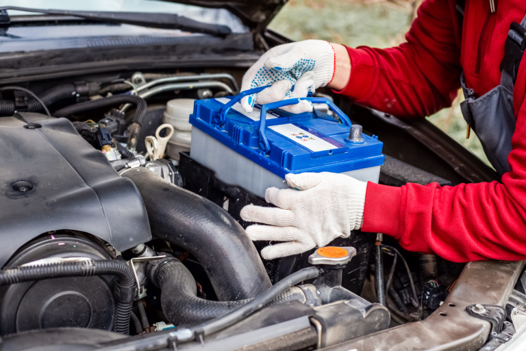 Car battery replacement Dubai